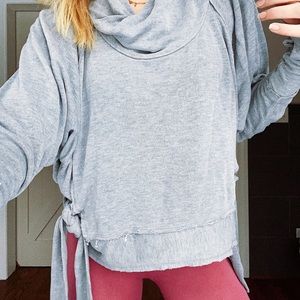 Free people workout sweater!